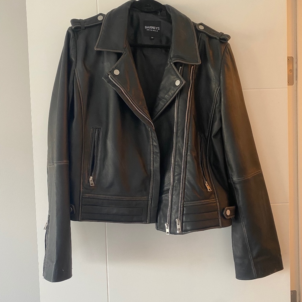 Barney’s Leather Jacket